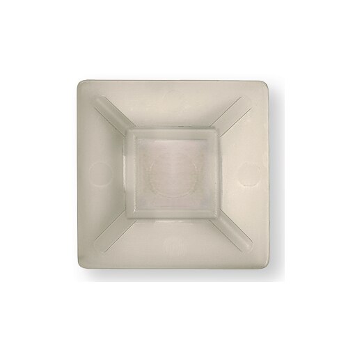 Lepicí patice 19 x 19 mm přírodní